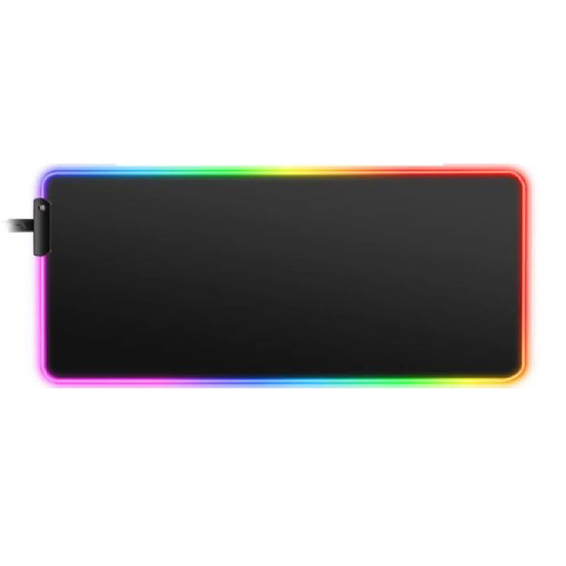 RGB LED Lighting Computer Gaming Mouse Pad with 10 Lighting Modes