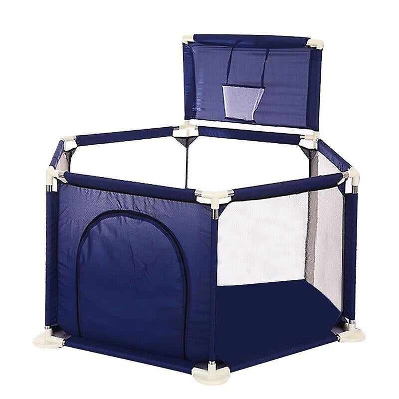 6 Sides Breathable Mesh Large Indoor Playpen for Toddlers and Babies