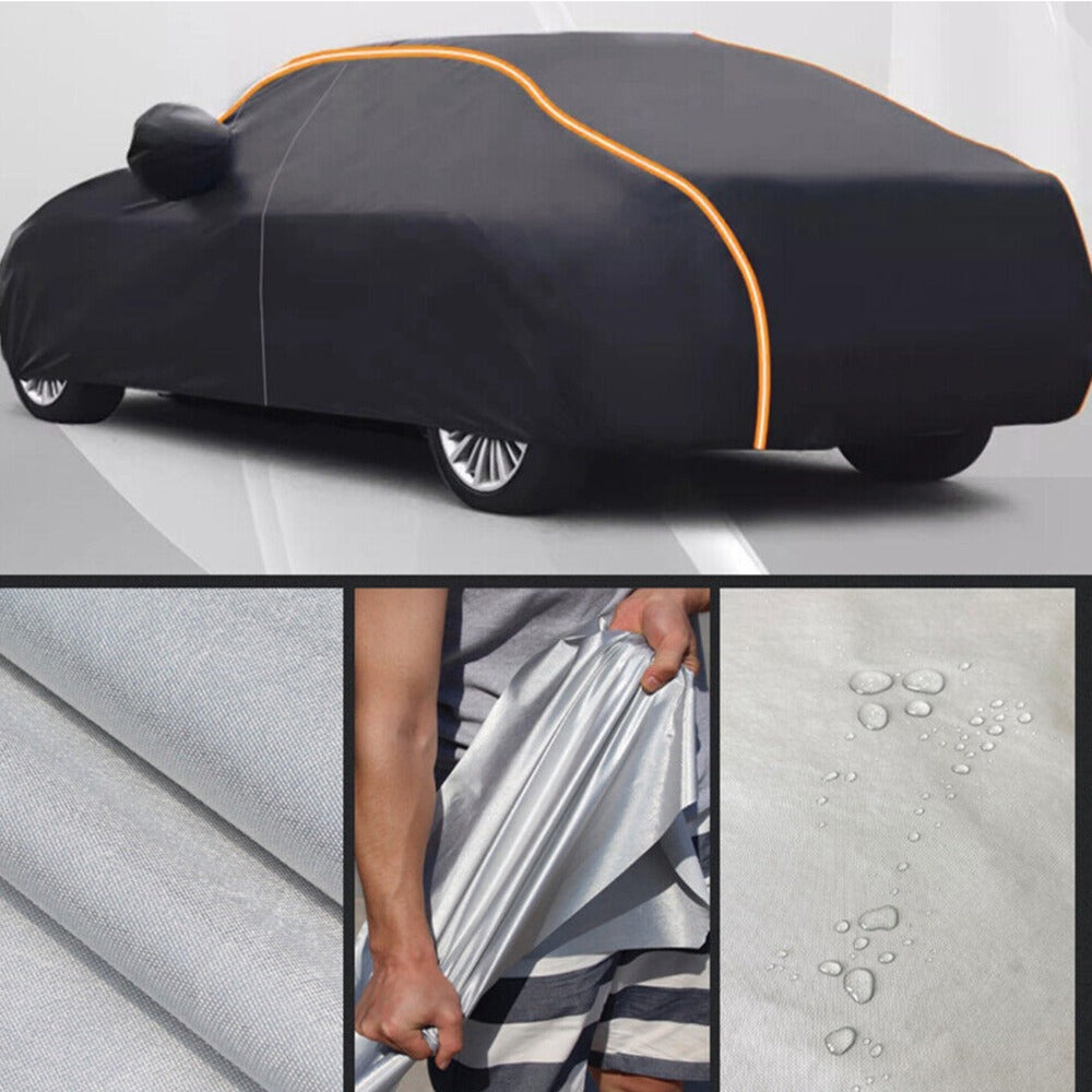 Full Sedan Car Cover: Waterproof, All-Weather, UV Resistant