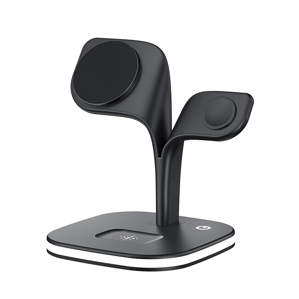 5 in1 Foldable Wireless Fast Charger Dock Station for Apple - Available in Black and White