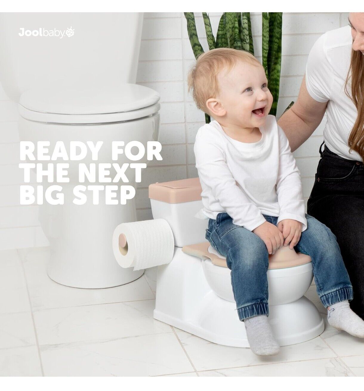 Jool Baby Real Feel Potty - Toilet Trainer with Wipes Storage & Music 🎶