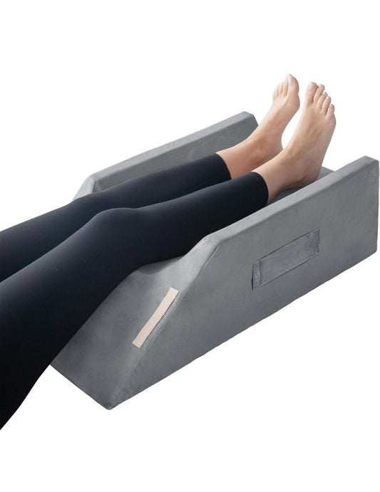 Pain Relief Elevating Memory Foam Leg Resting Pillow - Wedge