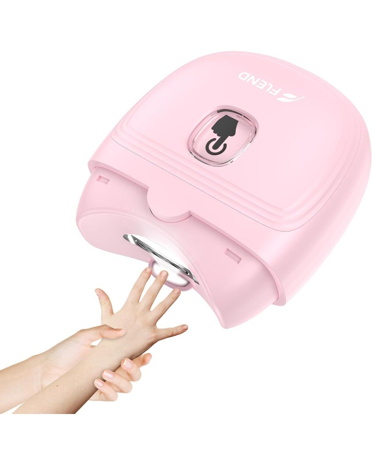 Electric Nail Clipper - 2 Speed Automatic Cutter with LED Light, Nail Trimming 