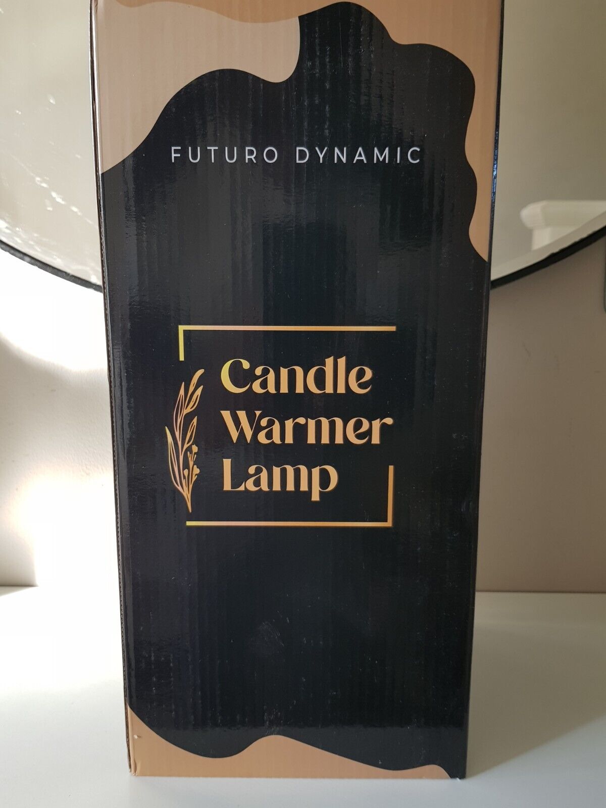 FUTURO DYNAMIC, Electric Candle Warmer Lamp with Timer, Electric Wax Melts Black