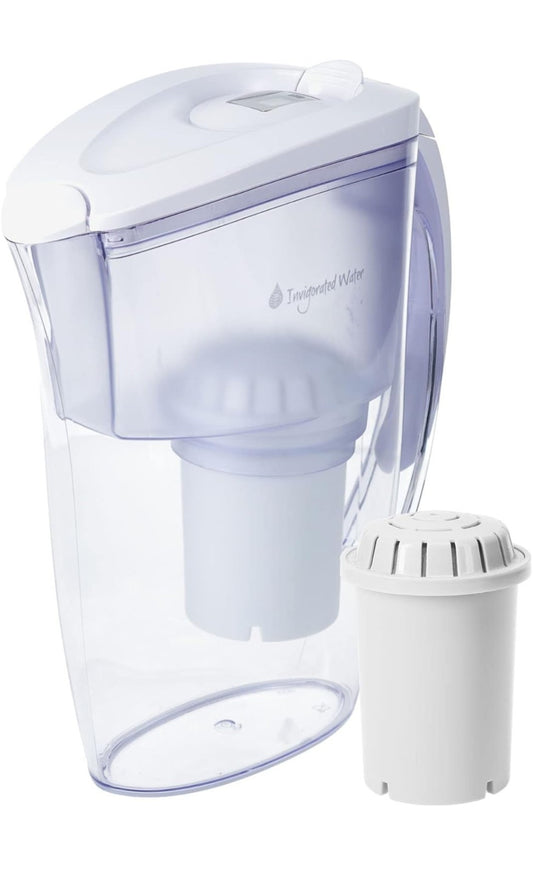 2.5l Alkaline Water Pitcher - Long-Life Filter Jug - Enhanced Water